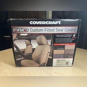 Covercraft SeatSaver Front Seat Covers Grey 2019-20 F150 2019-22 F250 SS3477PCGY